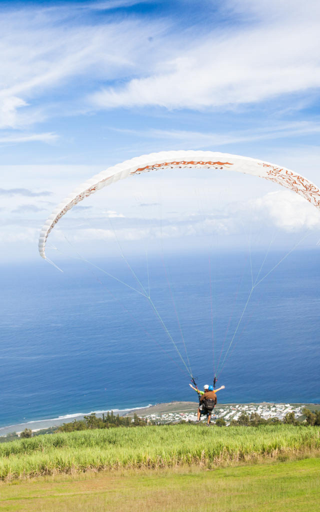 Saut parapente, La Réunion