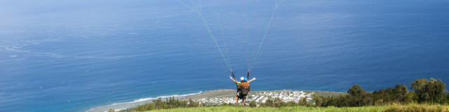 Gleitschirmflug La Réunion