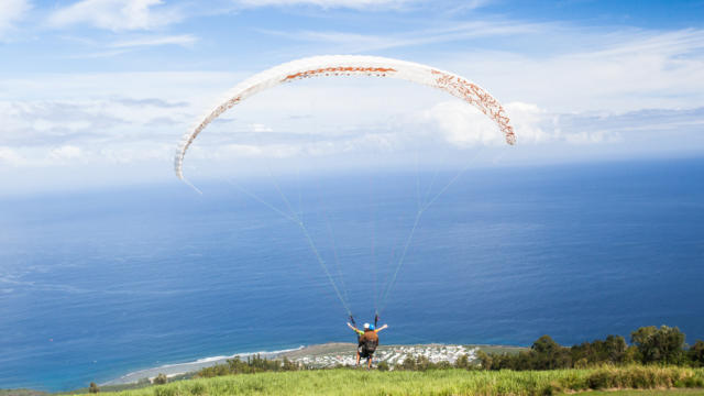 Gleitschirmflug La Réunion