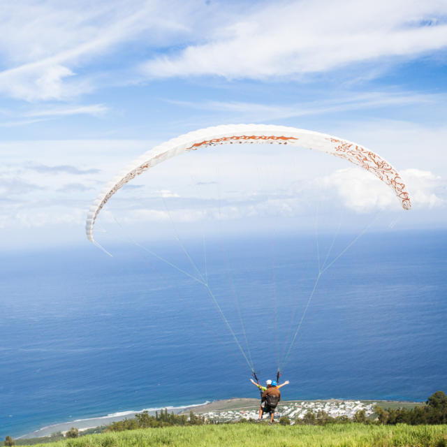 Gleitschirmflug La Réunion