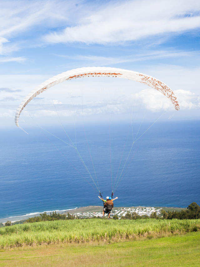 Gleitschirmflug La Réunion