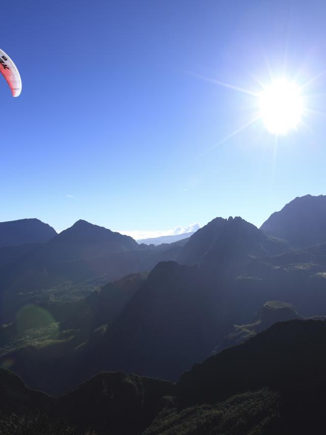 Parapente, Maido, La Réunion