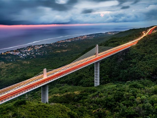 les routes de la réunion