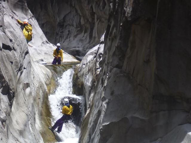 canyoning à la réunion