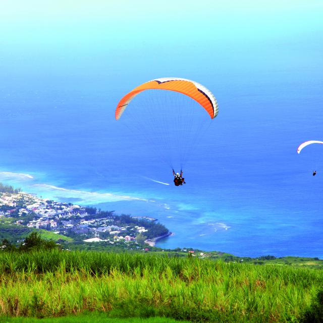 Parapente, La Réunion