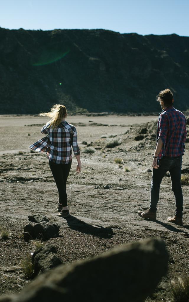 Plaine Des Sables- Volcan- Marcher Sur Mars