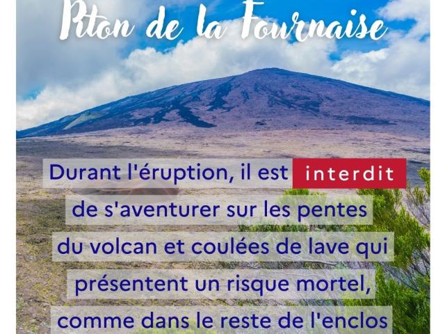 Eruption Piton Fournaise 2023 Prefecture