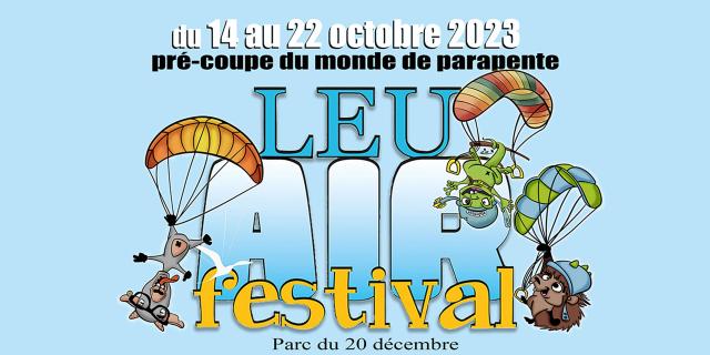 Banderolle Leu Air Festival 2023